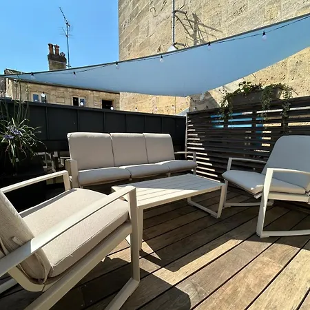 Superbe Duplex En Hypercentre Avec Rooftop Et Climatisation Διαμέρισμα Μπορντό