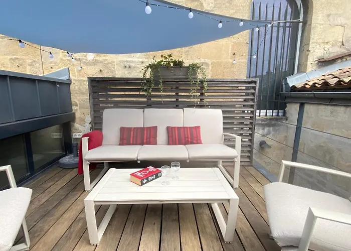Superbe Duplex En Hypercentre Avec Rooftop Et Climatisation Bordeaux